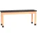 Diversified Spaces DWI-P723LBBK30E PerpetuLab Table with Laminate Top, 72"L x 30"W x 30"H, Red Oak
