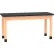 Diversified Spaces DWI-P760LBBK30E PerpetuLab Table with Laminate Top, 60"L x 24"W x 30"H, Red Oak