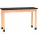 Diversified Spaces PerpetuLab Science Lab Table with Laminate Top, 60"L x 24"W x 36"H, Red Oak