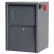 dVault Weekend Away Secure Mailbox with Vault DVJR0060 - Front Access - Gray