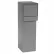 dVault Thru-Wall Package Drop Vault Plus DVWM0062SA w/Bottom Hold Rear Access - Gray
