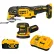 DeWalt® 20V MAX XR Brushless Cordless 5" Orbital Sander and Multi-Tool 2-Tool Woodworking Kit
