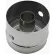 Winco CC-2 Doughnut Cutter, Stainless Steel, Round, 3" - Pkg Qty 12