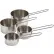 Winco MCP-4P 4-Piece Measuring Cup Set, Stainless Steel w/Wire Handle - Pkg Qty 12