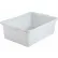 Winco PL-7W - Dish Box, White, 20-1/2" x 17-1/8" x 7" - Pkg Qty 12