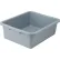 Winco PLW-7G 20.75" x 16.75" x 7"  Premium Heavy-Duty Dish Box, Gray