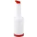 Winco PPB-2W Pour W/White Spout & Lid, 2 Qt. - Pkg Qty 12