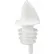 Winco PPR-2W Free Flow Pourers, White, 12/Pack