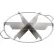 Winco SCU-6 Stainless Steel Pie Cutters - Pkg Qty 6