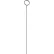 Winco SKO-10 Steel Skewers W/ Oval Ring, 10"L, 12 per Pack, 5 Packs per Case