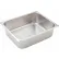 Winco SPH4 Half-Size Steam Table Pan, 10-3/8", 12-3/4"W, 4"H, Stainless Steel, Standard Weight - Pkg Qty 6