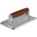 Winco SWA-1 Steak Weight, 8-1/4"L, 4-1/4"W, Wood Handle, Cast Aluminum - Pkg Qty 12