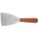 Winco TN526 Blade Scraper, 3"L Blade, 4"W, Wooden Handle - Pkg Qty 12