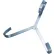 Datrex DX1527M Aluminum Bracket, Gray, 30"