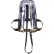 Mullion 1MYGA3VP1 Flame Retardant Welders Inflatable Life Jacket, SOLAS/MED, Silver, Adult/Universal