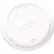 Dixie® Dome Drink-Thru Lids For 10 oz to 20 oz Paper Hot Cups, White, Pack of 100