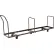 Interion® Chair Cart for Folding Chairs - Vertical Stack - 50 Chair Capacity
