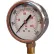 Dynamic 2 1/2 " Fluid Glycerine Filled Pressure Gage Stem 400 PSI