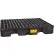 Eagle 1645B 4 Drum Low Profile Spill Containment Pallet - Black with Drain