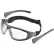 Elvex® Go-Specs II™ Foam Lined Safety Glasses, Clear Lens, Black Frame