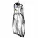 24" X 66", 4 Gauge Vinyl W/ Center Zipper And Side Gusset - Crystal Clear - Pkg Qty 36