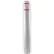 Post Guard® Bollard Cover, 7" Dia. x 52"H, Grey W/ Red Tape, 7X52GYR