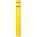 Post Guard® Bollard Cover CL1386-A, 7"Dia. X 60"H, Yellow W/Red Tape