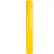 Post Guard® Bollard Cover CL1386FF, 7" Dia. x 52"H, Yellow Without Tape