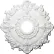 Ekena Riley Ceiling Medallion CM18RL, 18"OD x 3-1/2"ID x 1-1/2"D