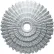 Ekena Eryn Ceiling Medallion CM24EN, 24-3/4"OD x 3-1/4"ID x 1-7/8"D