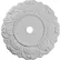 Ekena Angel Ceiling Medallion CM32AN, 32-1/4"OD x 3-5/8"ID x 1-1/8"D