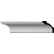 Ekena Holmdel Traditional Smooth Crown Moulding MLD03X03X04HO, 3-1/2"H x 3-3/8"D x 94-1/2"L