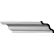 Ekena Elsinore Traditional Smooth Crown Moulding MLD04X03X05EL, 4-5/8"H x 3-1/2"D x 94-1/2"L