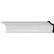 Ekena Viceroy Crown Moulding MLD04X03X05VI, 4-1/2"H x 3"D x 5-3/8"F x 94-1/2"L