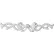 Ekena Versailles Large Ribbon W/Bow Center Onlay ONL17X03X01VE, 17-1/8"W x 3"H x 7/8"D