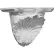 Ekena Shell Decorative Shelf SH10X06X07SH, 10-3/8"W x 6"D x 7-3/8"H