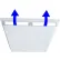 Elima-Draft ELMDFTCOM1DEF3457 Commercial Air Deflector Vent Cover for 24" x 24" Diffusers