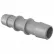 Eldon James 1/2" Barbed Straight Coupler, 316L Stainless Steel