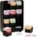 Mind Reader Baggy Tea Bag & Accessory Holder W/ 9 Drawers, 10-1/4"W x 4-5/16"D x 13-1/8"H, Black