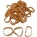 Encore™ Packaging Standard Rubber Bands, Size 57, 1-3/4" x 1/8", Beige, 750 Bands/1 lb. Pack