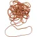Encore™ Packaging Standard Rubber Bands, Size 128, 8" x 1/8", Beige, 160 Bands/1 lb. Pack