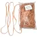 Encore Packaging Large Rubber Bands, 1/4"W x 14" Circumference, Crepe, Approximately 45 Bands