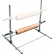 Encore Packaging Economy Paper/Poly Tubing Dispenser Kit - Table Top Mount, 1 Tier, 60"