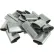 Encore™ Packaging Push On Serrated Poly Seals, 1/2" Strap Width, Pack of 1000