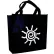 Non-Woven Polypropylene Bags w/ Sun Logo 16"W x 6"D x 12"L, Pkg Qty 100