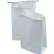 Air Sickness Bags W/ Wire Tie Closure, 4-1/2"W x 2-1/2"D x 28-1/2"L, 3 Mil, White, 1000/Pack
