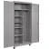 Equipto® Industrial Duty Mobile Combination Cabinet, 36"W x 24"D x 72"H, 20 Gauge, Gray