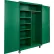 Equipto® Industrial Duty Mobile Combination Cabinet, 48"W x 24"D x 78"H, 20 Gauge, Green