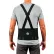 Ergodyne® Proflex® 1625 Elastic Back Support Brace, 30" to 34" Waist Size, Medium