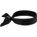 Ergodyne® 6702 Chill-Its® Evaporative Cooling Bandana, Embedded Polymers - Tie, Black - Pkg Qty 12